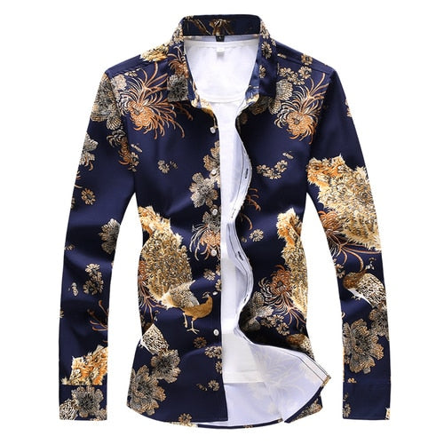 British Style Cotton Men's Shirt
