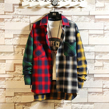 Colorful Lattice Long Sleeves