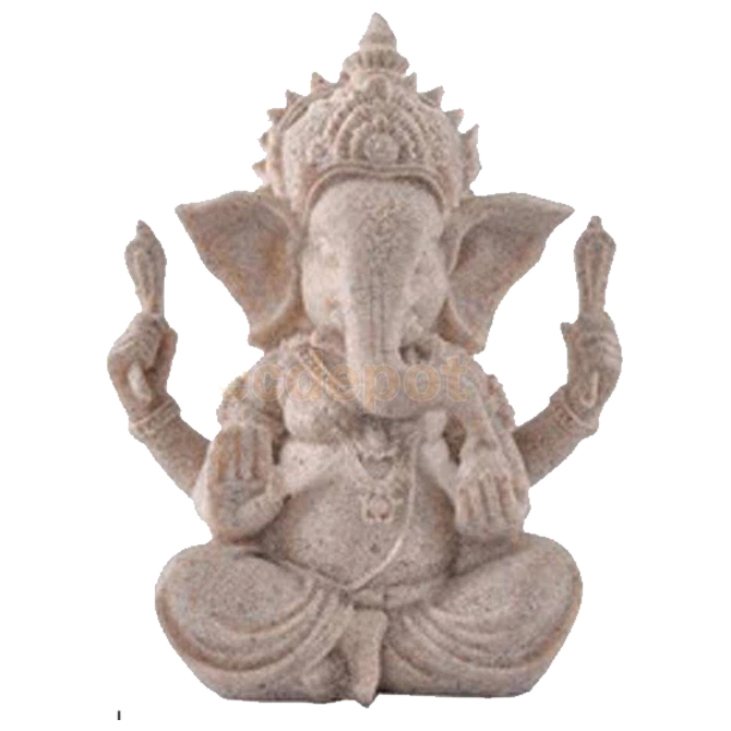 Hand Carved Sandstone Ganesh free people boho chic Everything