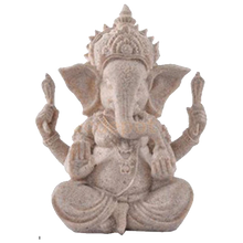 Hand Carved Sandstone Ganesh
