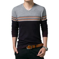 Knitted Stripes Pullover