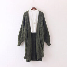 Long Winter Knitted Cardigan