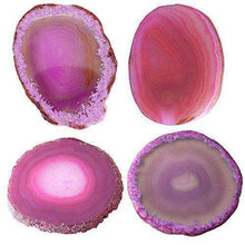 Naturally-dyed Agate Geodes Coaster,accessories,[product_vender],Mindful Bohemian
