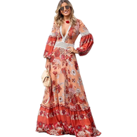 Patricia Floral Print Maxi