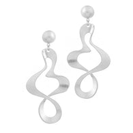 Punk Style Long Twisted Earrings
