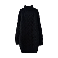 Turtleneck Knitted Pullover