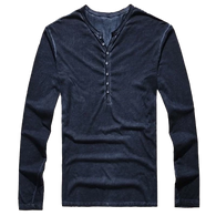 Vintage Henley Long Sleeves