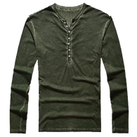 Vintage Henley Long Sleeves