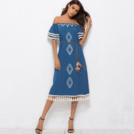 Sweet Lady Butterfly Sleeve Day DressDress