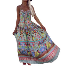Ethnic Floral Party Dress
