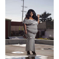 Striped Maxi,plus,[product_vender],Mindful Bohemian
