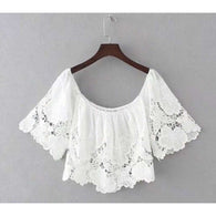 Off the Shoulder Crop Top,,Mindful Bohemian,Mindful Bohemian