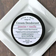 Jasmine Vanilla Natural Deodorant Vegan Aluminum,Bath & Beauty,[product_vender],Mindful Bohemian