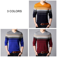 Homme Multi-Striped Pullover
