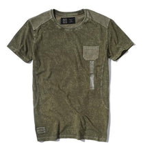 Men's Patchwork Pocket Top