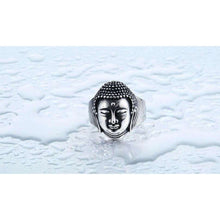 Stainless Steel Buddha Ring - Mindful Bohemian