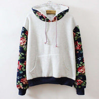 Floral Hoodie -  Free People - Bohochic - Music Festival