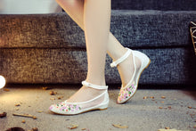 Sheer Pointed Floral Shoes