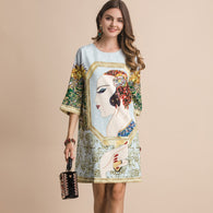 Lady Sequins Mini Dress