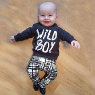 Wild Boy Baby Clothing Set