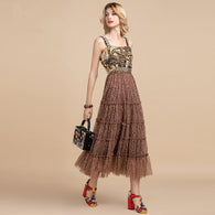 Leopard Vintage Dress