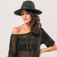 Handmade Natural Stone Threaded Necklace -  Free People - Bohochic - Music Festival