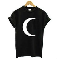 Crescent Moon Tshirt -  Free People - Bohochic - Music Festival