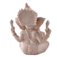 Hand Carved Sandstone Ganesh -  Free People - Bohochic - Music Festival