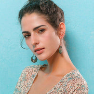 Wild Moon Woman Earrings,ring,[product_vender],Mindful Bohemian