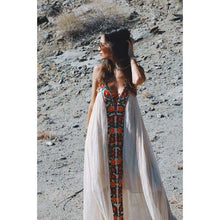 Embroidered Womens Maxi -  Free People - Bohochic - Music Festival