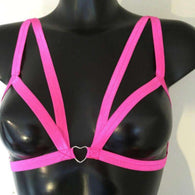 Pink Festival Bra,festival,[product_vender],Mindful Bohemian