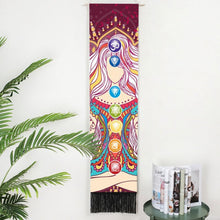 7 Chakra Moon Sun Spiritual Wall Tapestry