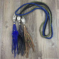 Handmade Buddha Necklace -  Free People - Bohochic - Music Festival