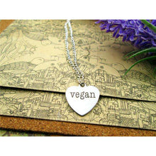 Stainless Steel Vegan Necklace,necklace,Mindful Bohemian,Mindful Bohemian