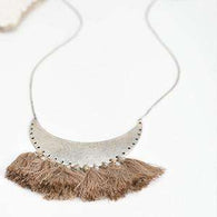 Crescent Moon Avatar Necklace -  Free People - Bohochic - Music Festival