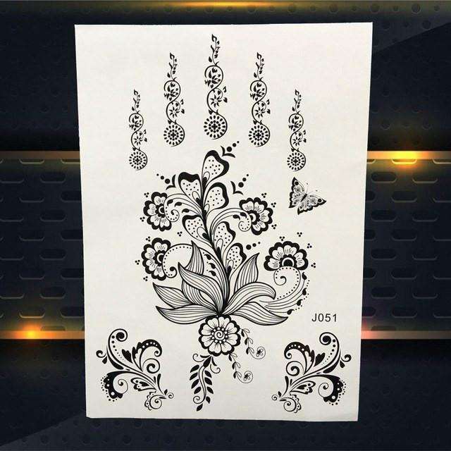 Hands with flowers art. Boho style. Line drawing hand. Black White line  drawing. tattoo mooon