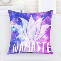 Namaste Throw Pillow - Mindful Bohemian