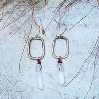 Wild & Free Crystal Earrings,earrings,Mindful Bohemian,Mindful Bohemian