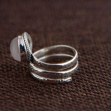 Thai Sterling Silver Moonstone Ring,ring,[product_vender],Mindful Bohemian