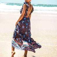Bohemian Floral Dress -  Free People - Bohochic - Music Festival