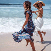 Bohemian Floral Dress -  Free People - Bohochic - Music Festival