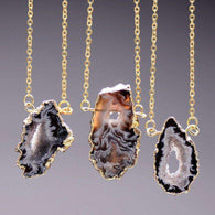 Vintage Agate Necklace,necklace,[product_vender],Mindful Bohemian