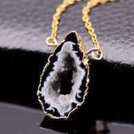 Vintage Agate Necklace,necklace,Mindful Bohemian,Mindful Bohemian