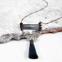 Beaded Tassel Chain  Necklace