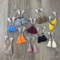 Taurus Tassel Earrings,ring,[product_vender],Mindful Bohemian