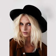 Classic Ladies Boater Hat -  Free People - Bohochic - Music Festival