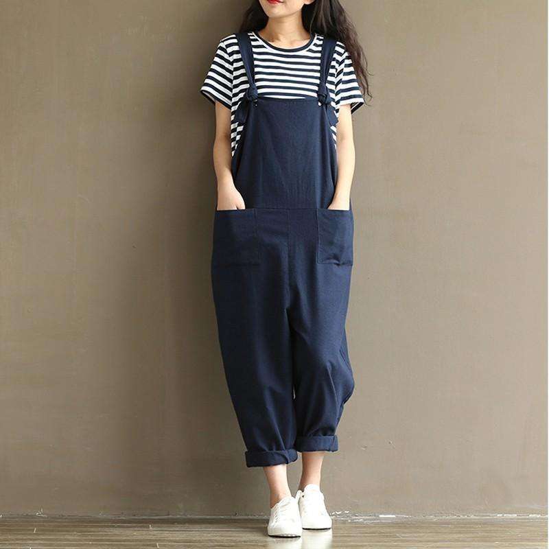 Comfy Cotton Overalls -  Free People - Bohochic - Music Festival