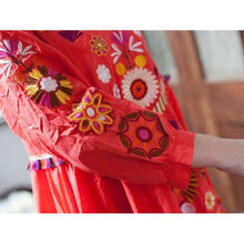 Embroidered Ukraine Dress -  Free People - Bohochic - Music Festival