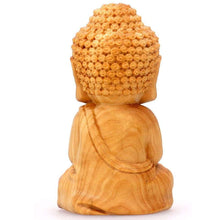 Solid Boxwood Carved Buddha,buddha,[product_vender],Mindful Bohemian