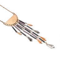 Water Drop Pendant Ethnic Necklace